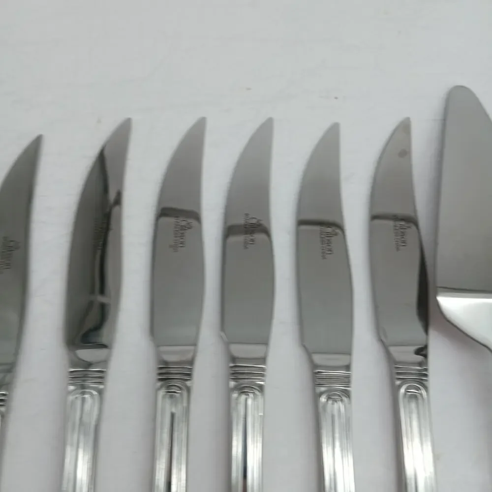 11X Gibson WATERBURY Hostess Set Serving Spoons Pie Server Ladle